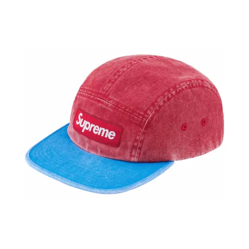 Supreme 100% хлопок Кепки Унисекс Красный