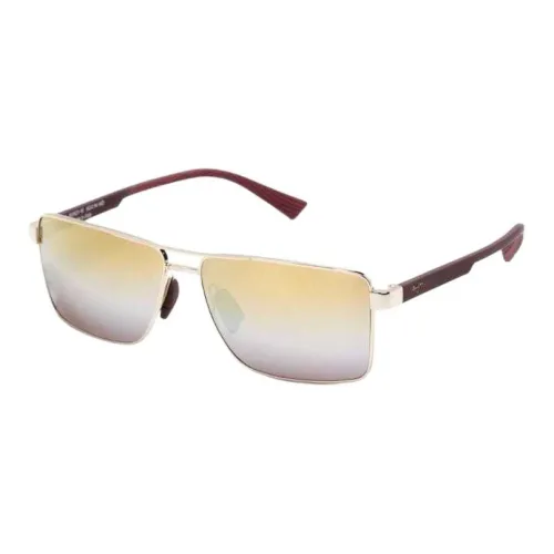 Maui Jim Aviator Солнцезащитные очки Мужские Красные