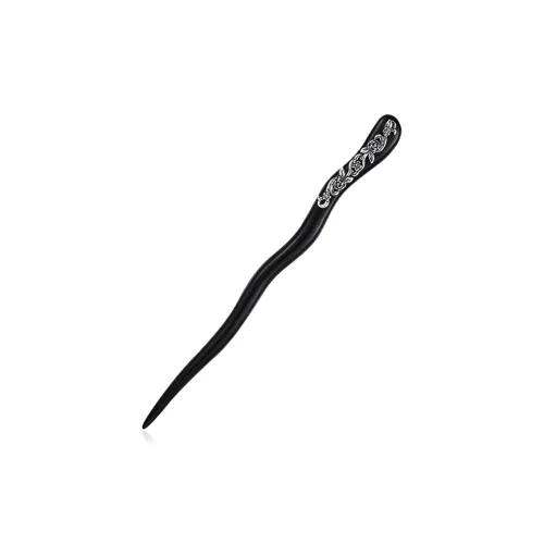 S925 Серебро, Деревянные Шпильки для волос Женские