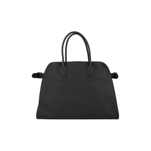 THE ROW Margau Матовый с рельефом Телячья кожа Тоут Сумка Сумка для покупок Сумка Обычная Женская Черная