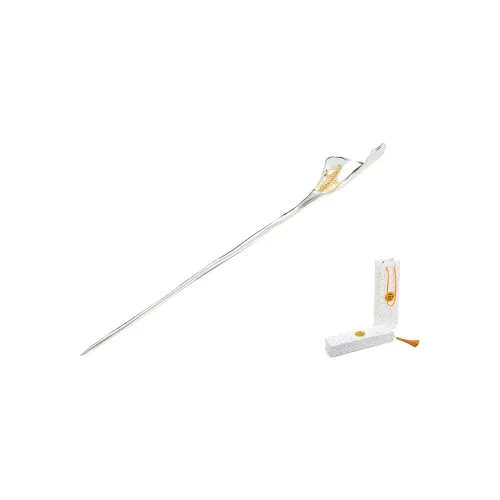 FREE RABBITⅡ Серебряный Покрытый Медные Шпильки для волос Серебряные Женские