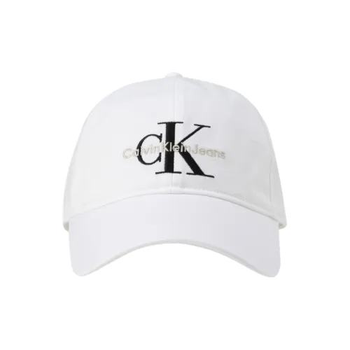 Calvin Klein Хлопок Бейсболки 391 Белый Унисекс