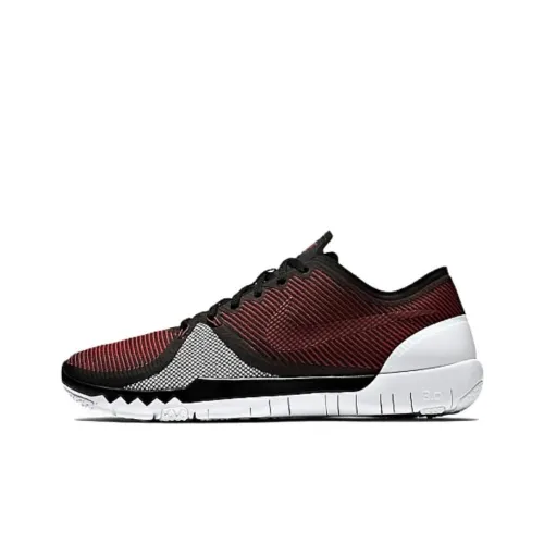 Nike Free Trainer 3,0 V4 Амортизаторы Slip-resistant Abrasion-resistant Низкий топ Кроссовки для тренировок Мужские Белый Красный