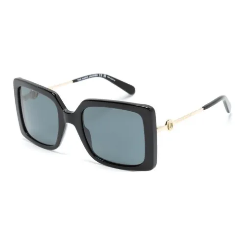 MARC JACOBS Ацетат Квадратные Солнцезащитные Очки Женские Черные