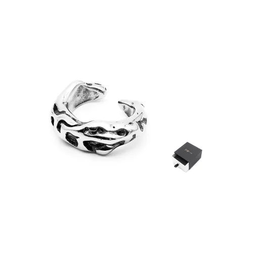 DAP Титановая сталь Clip ON Серьги Серебро Унисекс