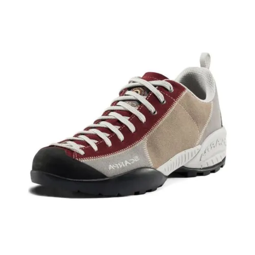 SCARPA Mojito Альпинистские и туристические ботинки Низкий верх Красный Коричневый Унисекс