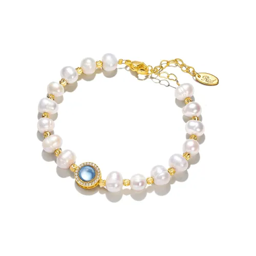 STYLEJING Alloy Pearl Bracelets Women's
