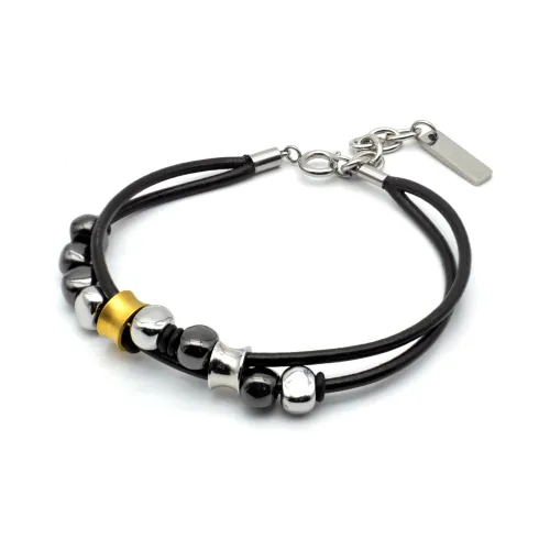 DAP Кожа Титан Браслеты Унисекс