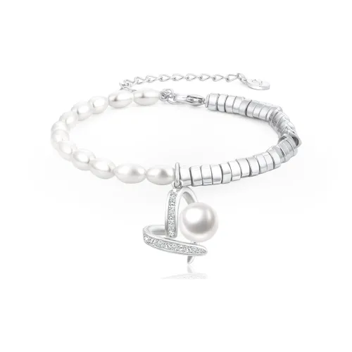 SIMPLE JOYS Браслеты из сплава с жемчугом женские