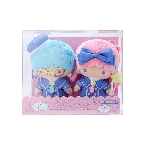 SANRIO GIFT GATE sanrio Маленькие звезды-близнецы Волшебный Kingdom Collection Плюшевый Набор Куклы Плюшевый Подвеска 220*170*70 мм Высота