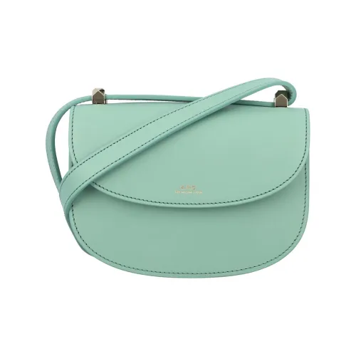 A.P.C Коровья кожа Сумка на плечо Женская Жадеит Зеленый