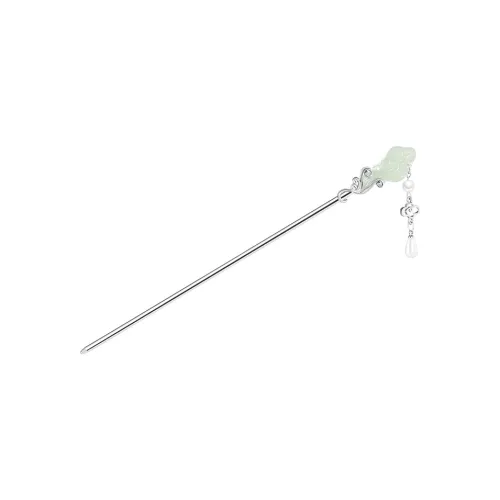 CAROMAY Шпильки для волос из сплава женские серебряные