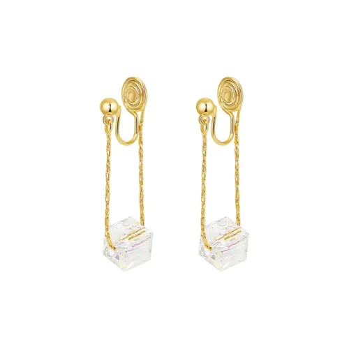 HMZ Сплав Clip ON Серьги Золотой Женские