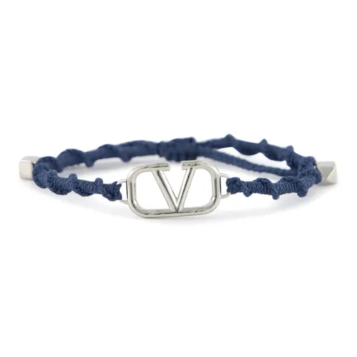 Valentino Золотой Покрытый Браслеты из Латунь Унисекс Синий