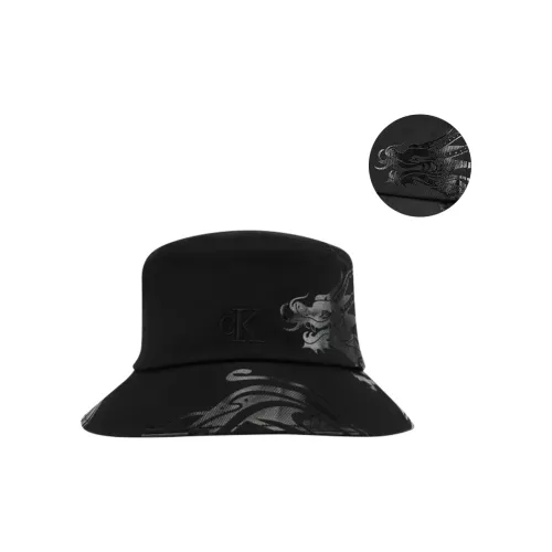 CALVIN KLEIN Бейсболка из хлопка Унисекс Космический Черный