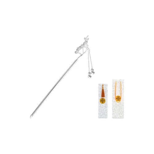 FREE RABBITⅡ Серебряный Покрытый Медные Шпильки для волос Женские