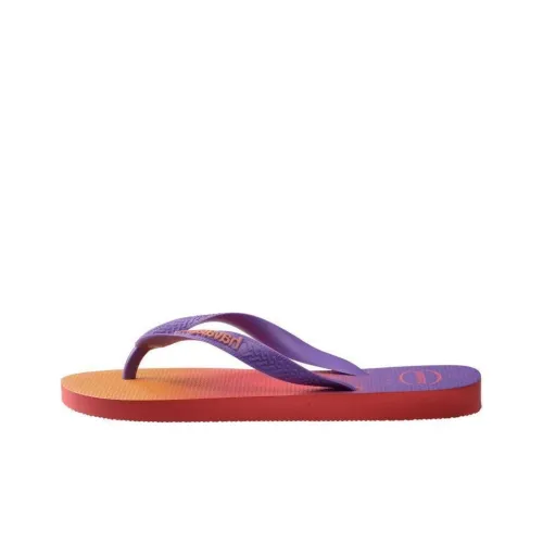 Havaianas Top Fashion Шлепанцы Оранжевый Фиолетовый Женские