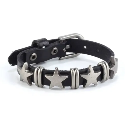 ATPLAY Кожа Титановая сталь Браслеты Унисекс