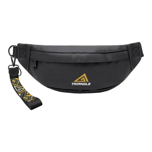 ElevethSign Полиэстер Передний Крест Рюкзак Сумка через плечо Сумка-слинг Маленький Унисекс Белый Черный