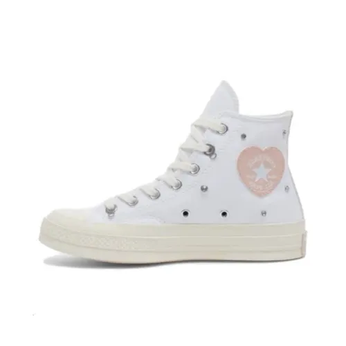 Конверс 1970s Износостойкие Высокие Кеды Унисекс Белые