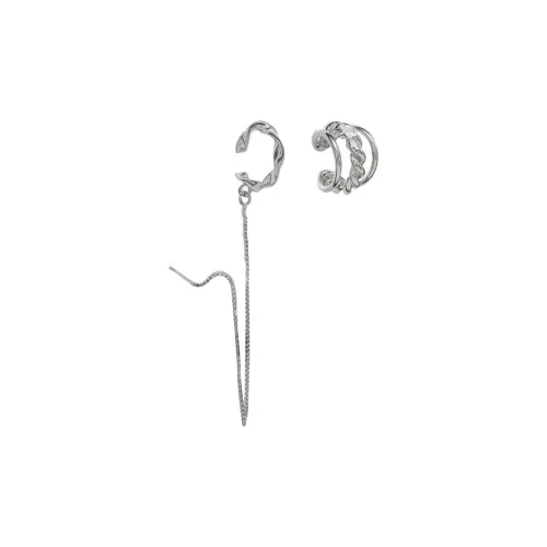 SUMIYAKI Золотой Покрытый Медный Нижняя Заколка Серьги On Унисекс