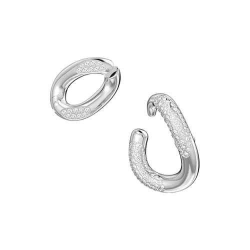 Swarovski Dextera Clip ON Серьги Белый Женские