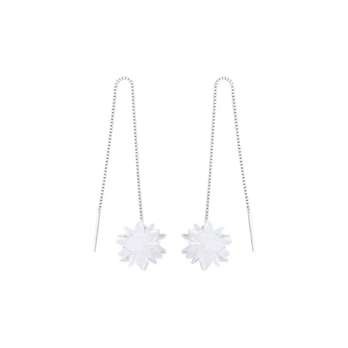 Серьги U State S990 цвет серебряной капли женские