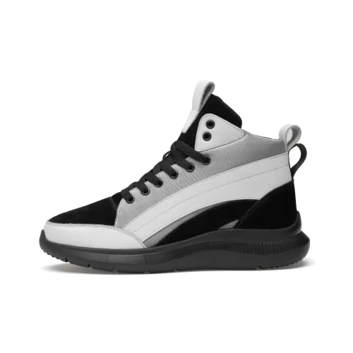 Mansion Bull Амортизация Высота Увеличение Высокие Кроссовки для Беговых Тренировок Мужские