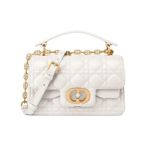 DIOR Jolie Сумка через плечо из коровьей кожи маленькая сумка для женщин молочно-белый цвет