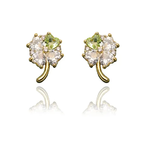 OQD Циркон Нижняя заколка On Серьги Женские