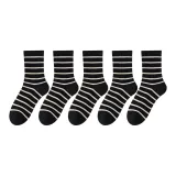 5 пар, черный