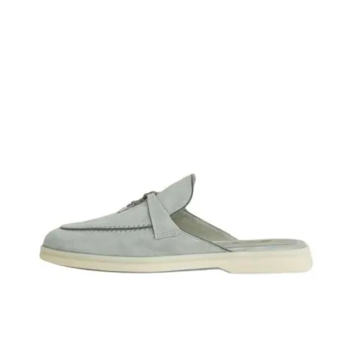 Loro Piana Домашние тапочки Мужские Синие