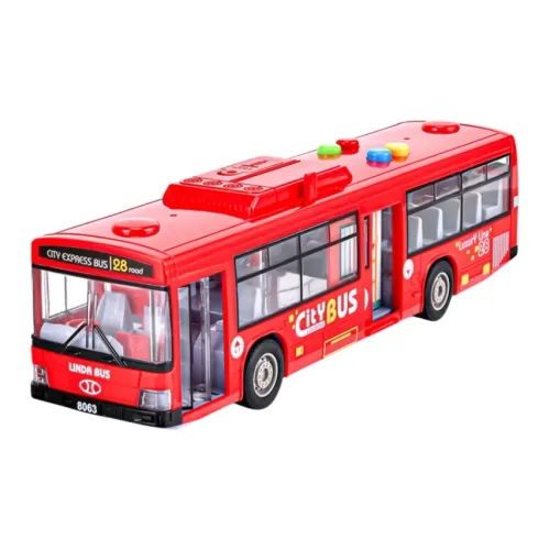 Linda Мова История Свет Вверх Городской Большой Размер Автобус Игрушки