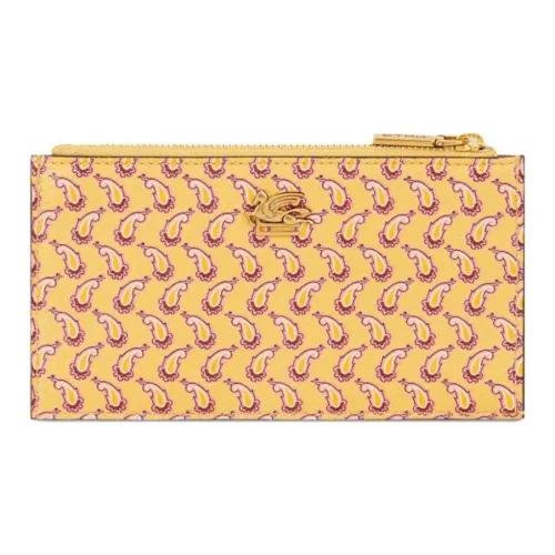 ETRO Телячья кожа Кошелек Женские Желтый Розовый