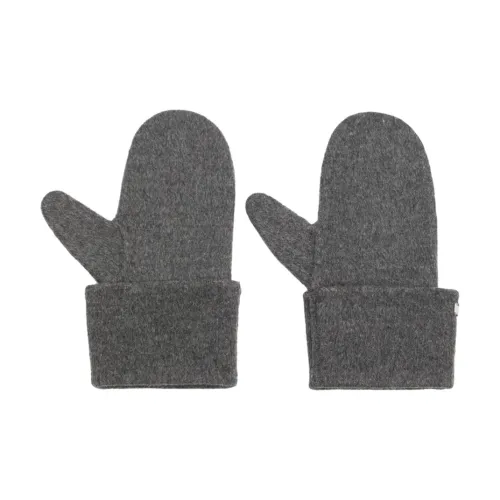 TOTEME Вязаные перчатки Женские Серые