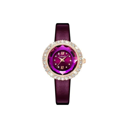 Labaoli Кварцевый Movement Женские Часы 30MM Фиолетовые