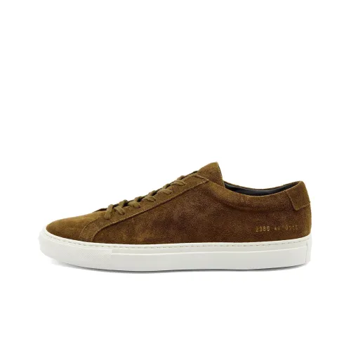 COMMON PROJECTS Скейтборд Кроссовки Низкие Коричневые Мужские