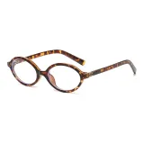 Оправа «черепаховый узор» с прозрачными линзами