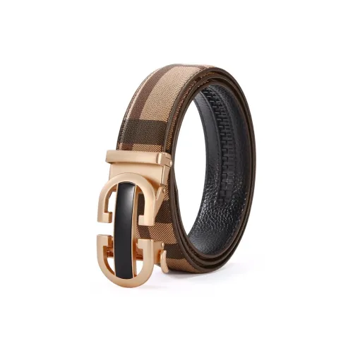 NOMK Ремни из ПУ (полиуретана) Мужской 3,3 см