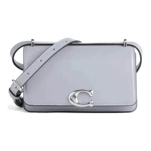 COACH Bandit Коровья кожа Конверт Сумка через плечо Маленькая Женская Светло-фиолетовая