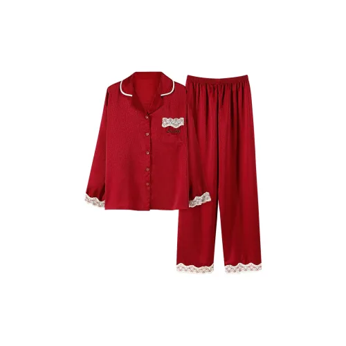 Jovini Красный Женские Пижамные Комплекты