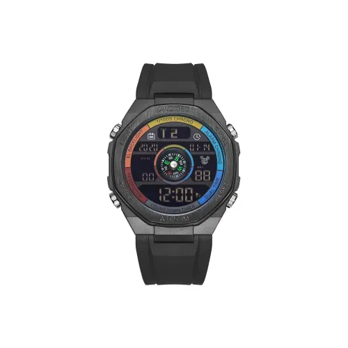 Disney Электронные Часы Механические Мужские Черный Циферблат MK 15265B