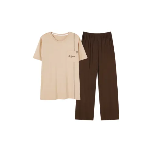 Follow The United States Пижамный комплект Мужской Хаки