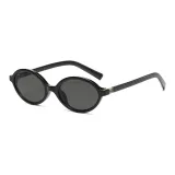 Черная оправа с черно-серыми линзами