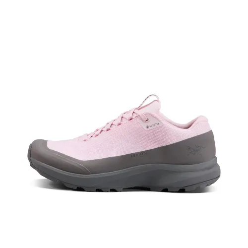 Arcteryx Aerios Дышащий Низкий Топ Альпинизм Походная обувь Женская Розовая