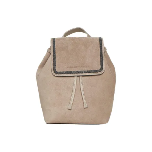 BRUNELLO CUCINELLI Кожа Рюкзак Женские Бежевый