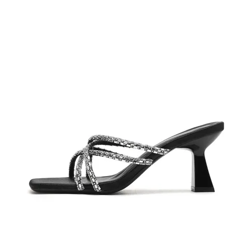 Zubumei Слипоны 5 см Женские Черные