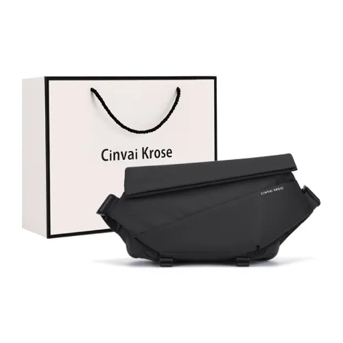 CinvaiKrose Нейлоновая сумка через плечо сумка-слинг курьерская сумка среднего размера мужская джинсовый синий черный серый