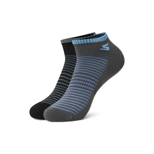 Skechers Comfort Sports Series 2 шт Серый / Черный/043V Унисекс Носки