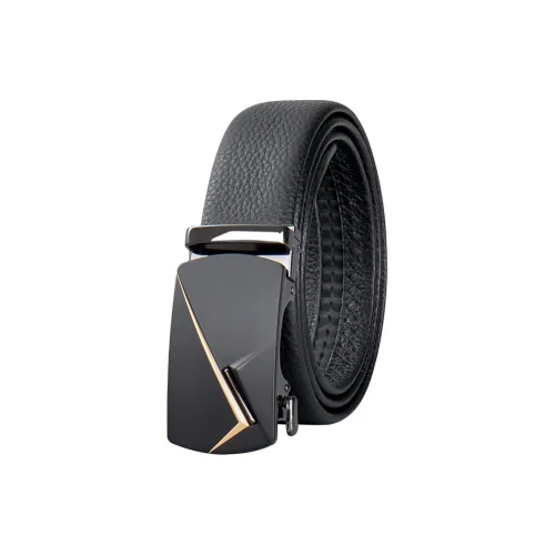 LUCKY LION Деловой повседневный стиль Автоматическая застежка Бык Кожаные ремни Мужской